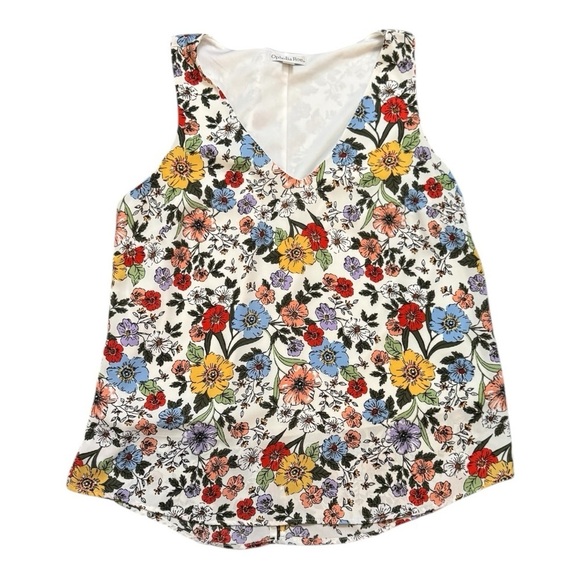 ophelia roe Tops - Ophelia Roe Floral Sleeveless Top - Multicolor